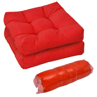 2 Pieces 50x50cm Outdoor Seat Cushions, Waterproof & Sun Protection for Indoor and Outdoor
