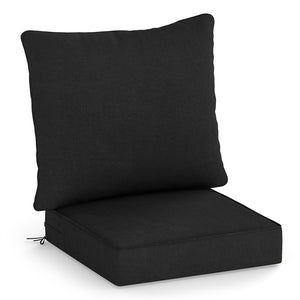 Patio Cushion Set Outdoor Chair Seat Pads Detachable Patio Furniture Cushions