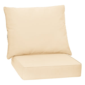 Patio Cushion Set Outdoor Chair Seat Pads Detachable Patio Furniture Cushions