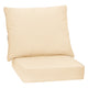 Patio Cushion Set Outdoor Chair Seat Pads Detachable Patio Furniture Cushions