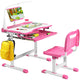 Home School Children Desk and Chair Set for Boys and Girls
