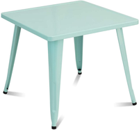 Kid’s Table and Chair Set with Adjustable Foot Pads