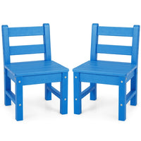 3-Piece All-Weather Kids Table & Chairs Set for Home & Backyard