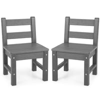 3-Piece All-Weather Kids Table & Chairs Set for Home & Backyard