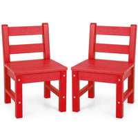 3-Piece All-Weather Kids Table & Chairs Set for Home & Backyard
