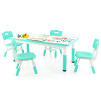 Kids Table and 4 Chairs Set
