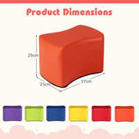 Modular Stool Set for Kids, 6 PCS Butterfly Stools with Detachable