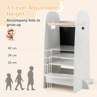 Toddler Tower, Multipurpose Wooden Kids Kitchen Tower