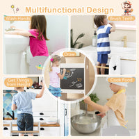 Toddler Tower, Multipurpose Wooden Kids Kitchen Tower