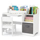 Student Drawing Writing Desk Set for Boys & Girls