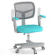 Student Ergonomic Computer Chair w/Adjustable Height, Swivel Rolling Kids Office Chair for 3-15