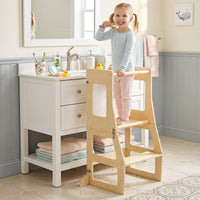 3-in-1 Foldable Kitchen Standing Tower for Toddlers