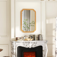 90 cm x 60 cm Farmhouse Rectangle Decorative Mirror