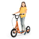 Height Adjustable Youth Scooter with 2 V-Type Handbrakes for Kids 8-12