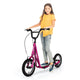 Height Adjustable Youth Scooter with 2 V-Type Handbrakes for Kids 8-12