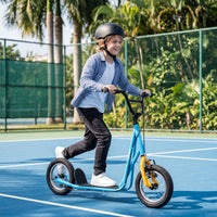 Height Adjustable Youth Scooter with 2 V-Type Handbrakes for Kids 8-12