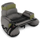 Inflatable Fishing Float Tube Portable with Shoulder Straps and Hand Pump
