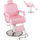 360° Swivel Salon Chair with Adjustable Headrest