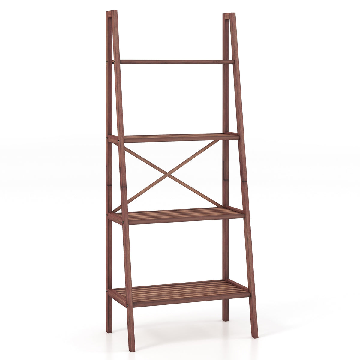 Giantex Ladder Bookshelf, 4-Tier Freestanding Bookcase