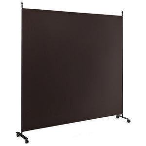 Giantex184 CM Single Panel Room Divider with Wheels
