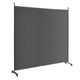 Giantex184 CM Single Panel Room Divider with Wheels