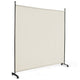 Giantex184 CM Single Panel Room Divider with Wheels
