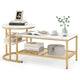 Giantex Nesting Coffee Table Set of 2, Detachable Table Set