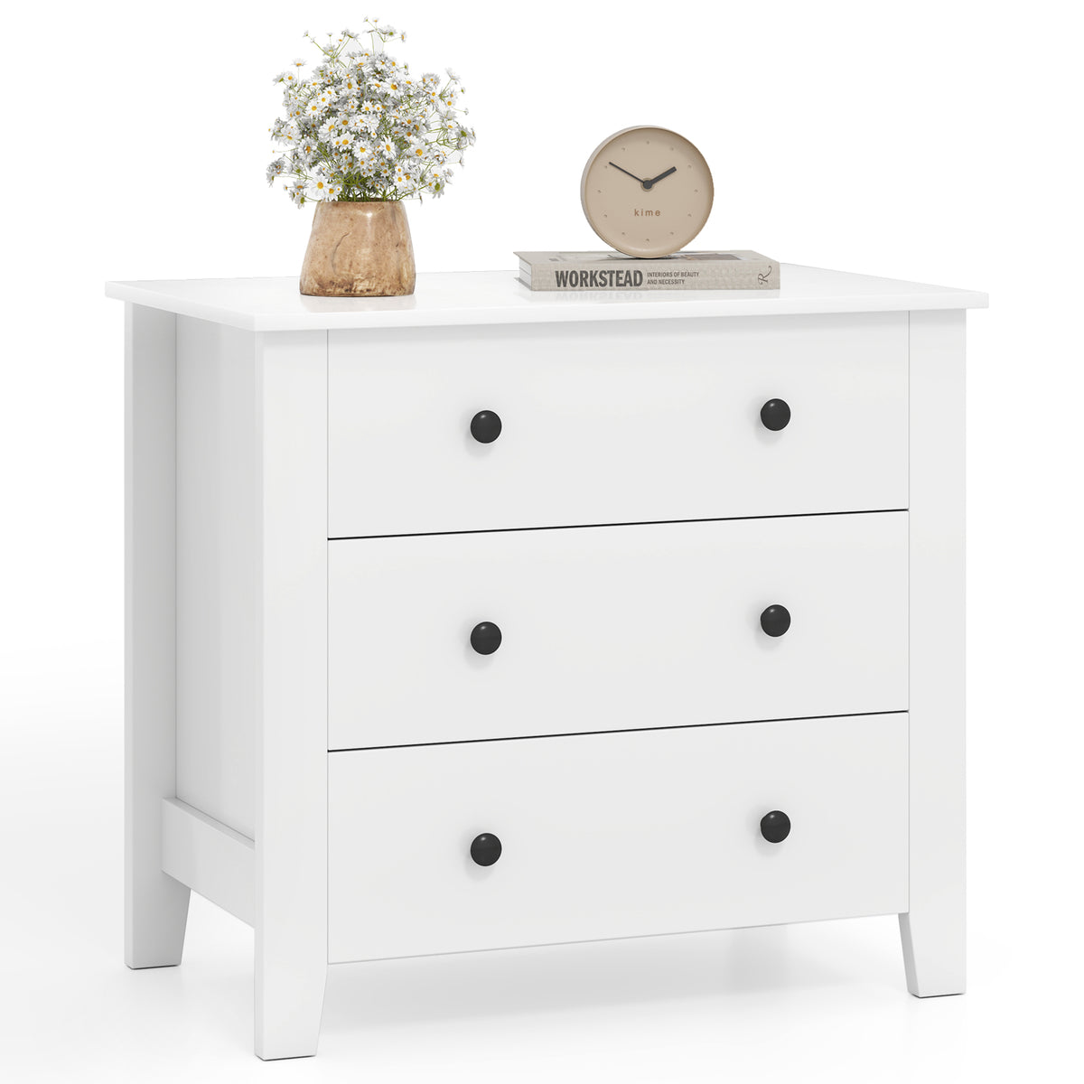 Giantex Drawer Chest with 3 Drawers