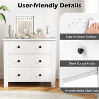 Giantex Drawer Chest with 3 Drawers