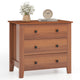 3-Drawer Dresser, Wide Chest of Drawers