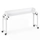 Queen Size Mobile Bed Desk with Adjustable Height and Length