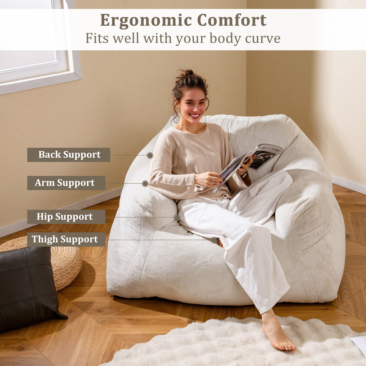 Bean Bag Chair for Adults