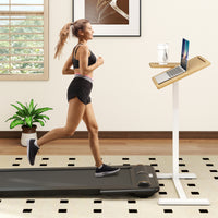 Mobile Over Bed Desk, Height Adjustable Standing Laptop Cart