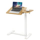 Mobile Over Bed Desk, Height Adjustable Standing Laptop Cart