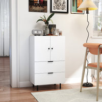 Sideboard Buffet Cabinet with Drawers and Storage Cabinet