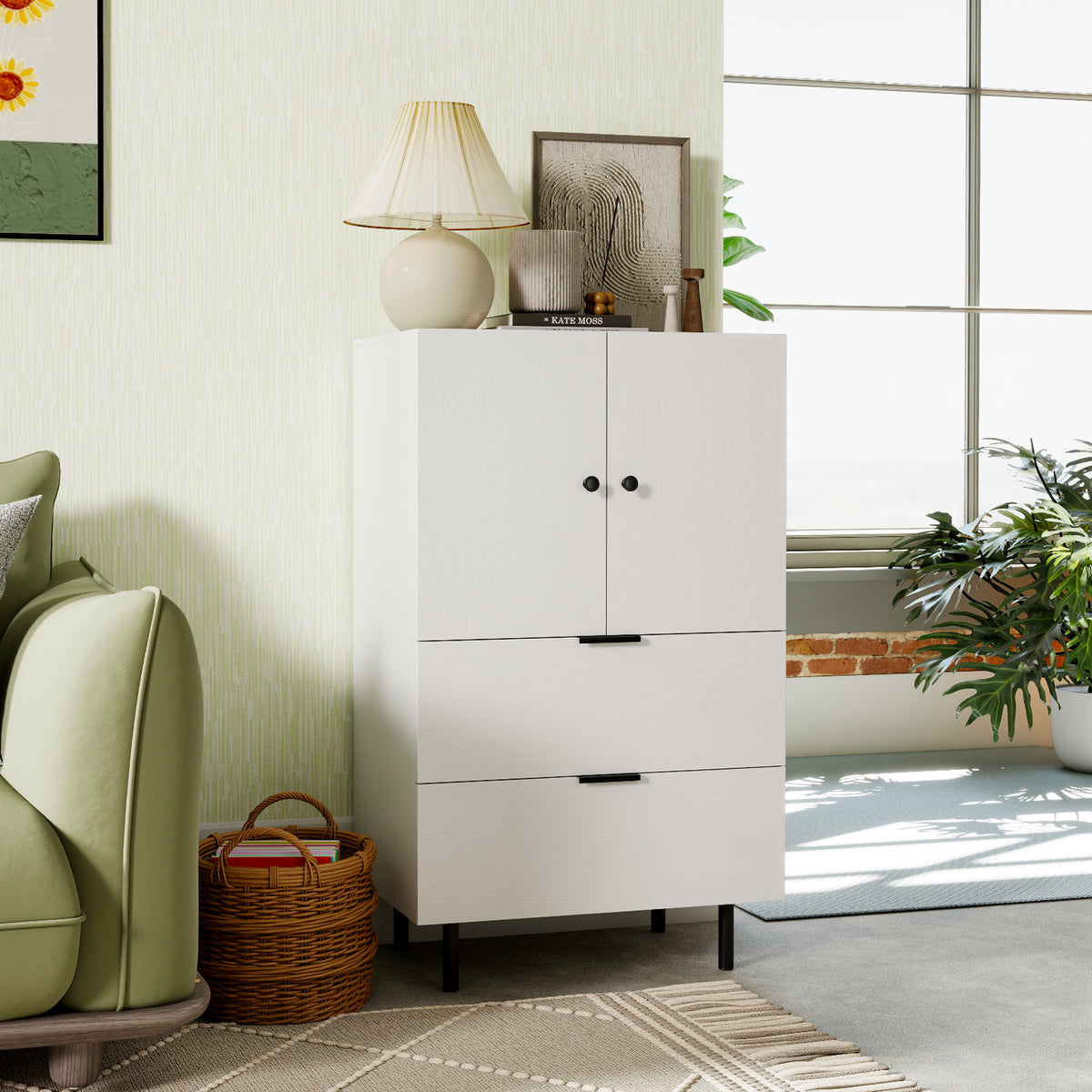Sideboard Buffet Cabinet with Drawers and Storage Cabinet