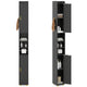 179 cm Tall Bathroom Cabinet, Narrow Storage Organizer with 2 Doors