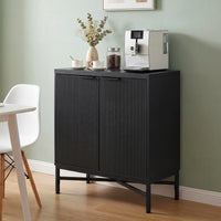 Giantex Fluted Sideboard Buffet Cabinet with 2 Doors
