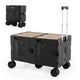 Large Foldable Utility Cart w/ 2 Storage Crates