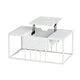 Accent Tea Table Lift Top with Storage for Office Reception or Home