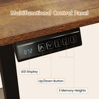 Electric Standing Desk Height Adjustable Stand Up Desk Home Office Computer Desk