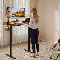 Electric Standing Desk Height Adjustable Stand Up Desk Home Office Computer Desk