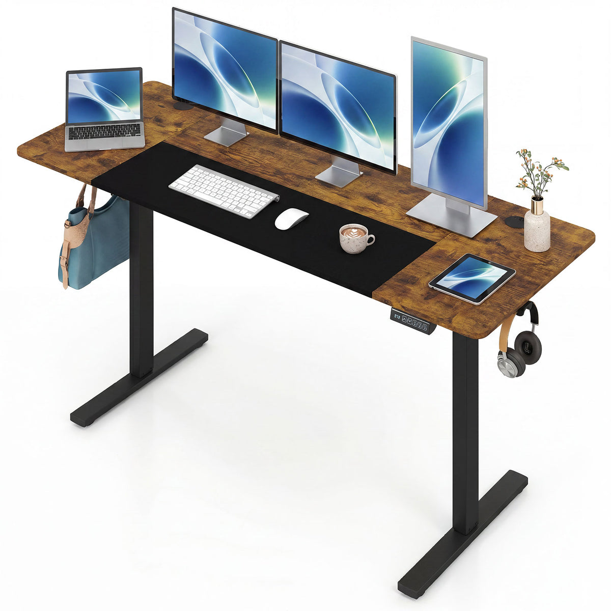 Giantex 160x60cm Electric Height Adjustable Standing Desk