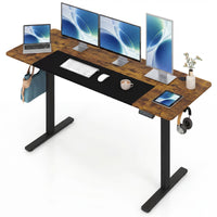 Giantex 160x60cm Electric Height Adjustable Standing Desk