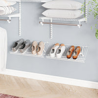 Closet Shelves Wall Mounted Set of 2