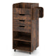 Craft Storage Cart with Mobile Drawers Shelves for Living Room
