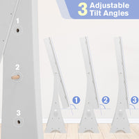 Jewelry Mirror Armoire with Adjustable Tilt Angle and Large Capacity