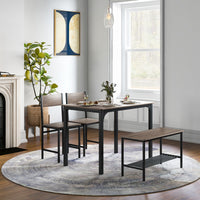 Giantex 4-Piece Dining Table & Chair Set