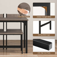 Giantex 4-Piece Dining Table & Chair Set