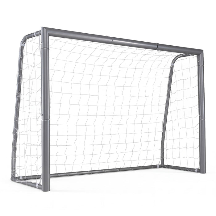 Kids Soccer Goal with Galvanized Metal Frame and Easy Setup for Sports